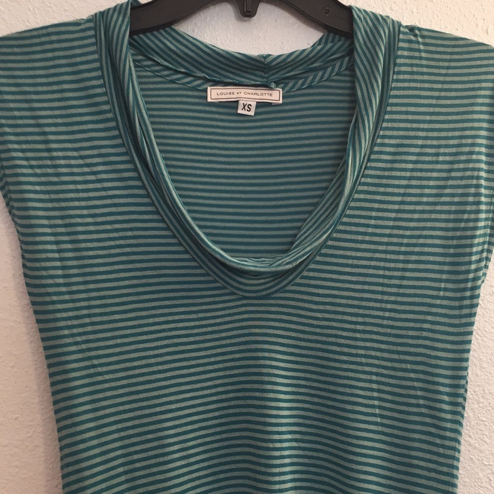 Louise Et Charlotte striped blouse